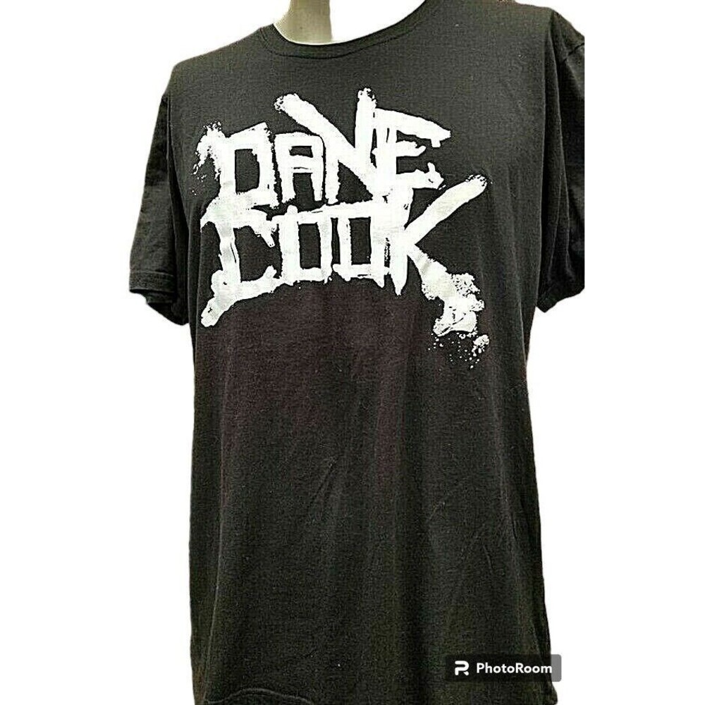 Dane Cook 2009 Isolated Incident Global Thermo Comedy Tour Black T-Shirt 2XL